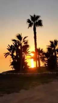 Coucher de soleil Andalou